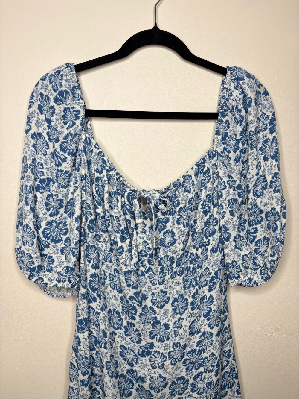 Reformation Sette Dress Waltz Puffy Sleeves - Picture 3 of 5
